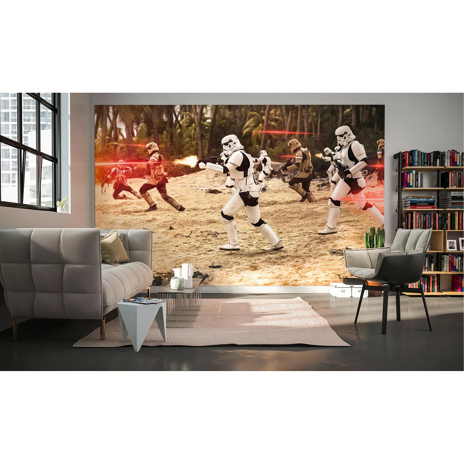 Komar Vliestapete »Star Wars Imperial Strike«, 400x250 cm (Breite x Höhe), günstig online kaufen