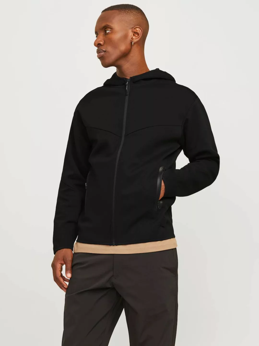 Jack & Jones Sweatjacke "JCOFUSION SWEAT ZIP HOOD NOOS" günstig online kaufen