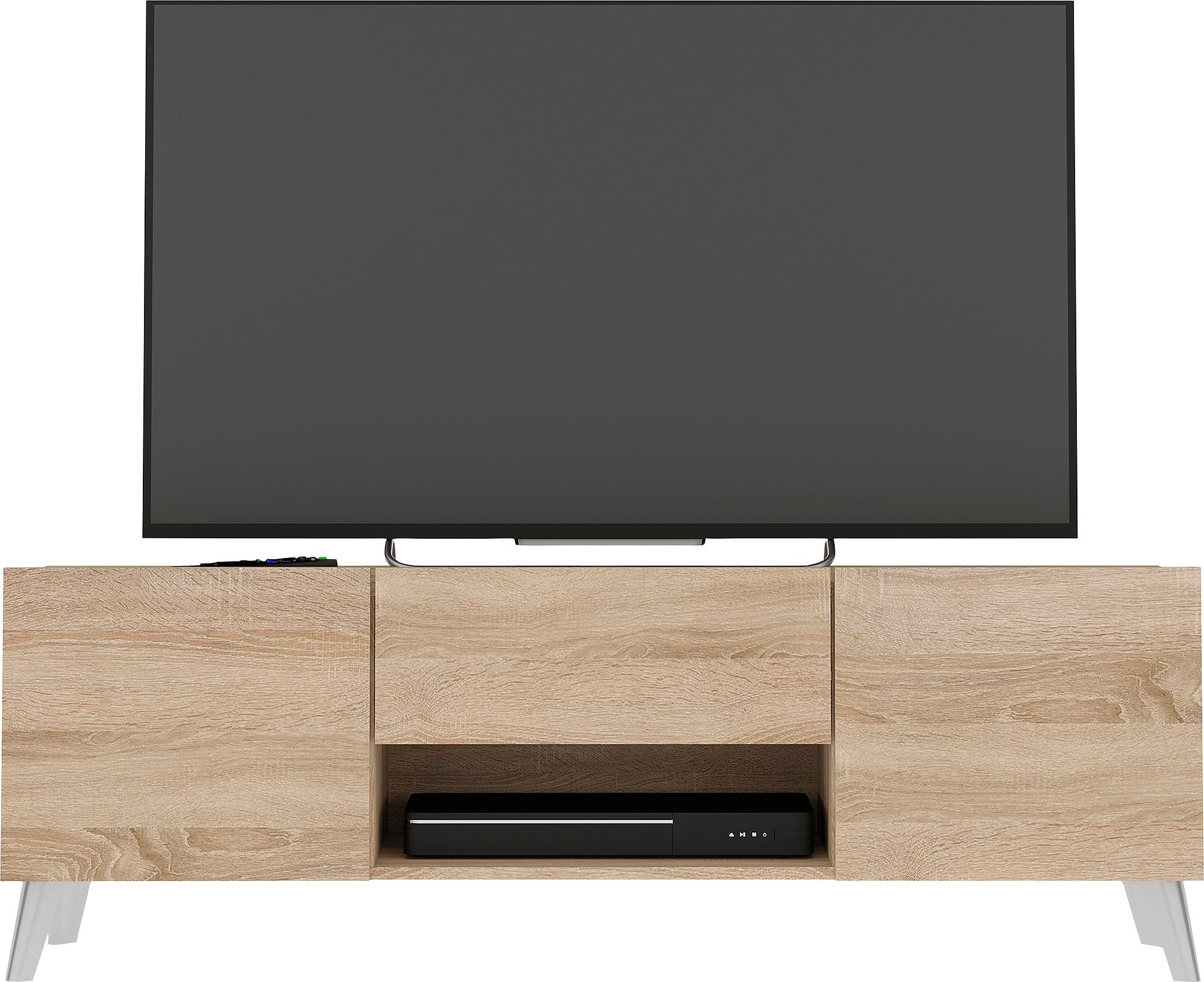 FMD TV-Board "Brighton", Breite 140 cm, mit und ohne Schublade günstig online kaufen