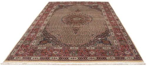 morgenland Wollteppich »Moud Medaillon Beige 298 x 203 cm«, rechteckig günstig online kaufen