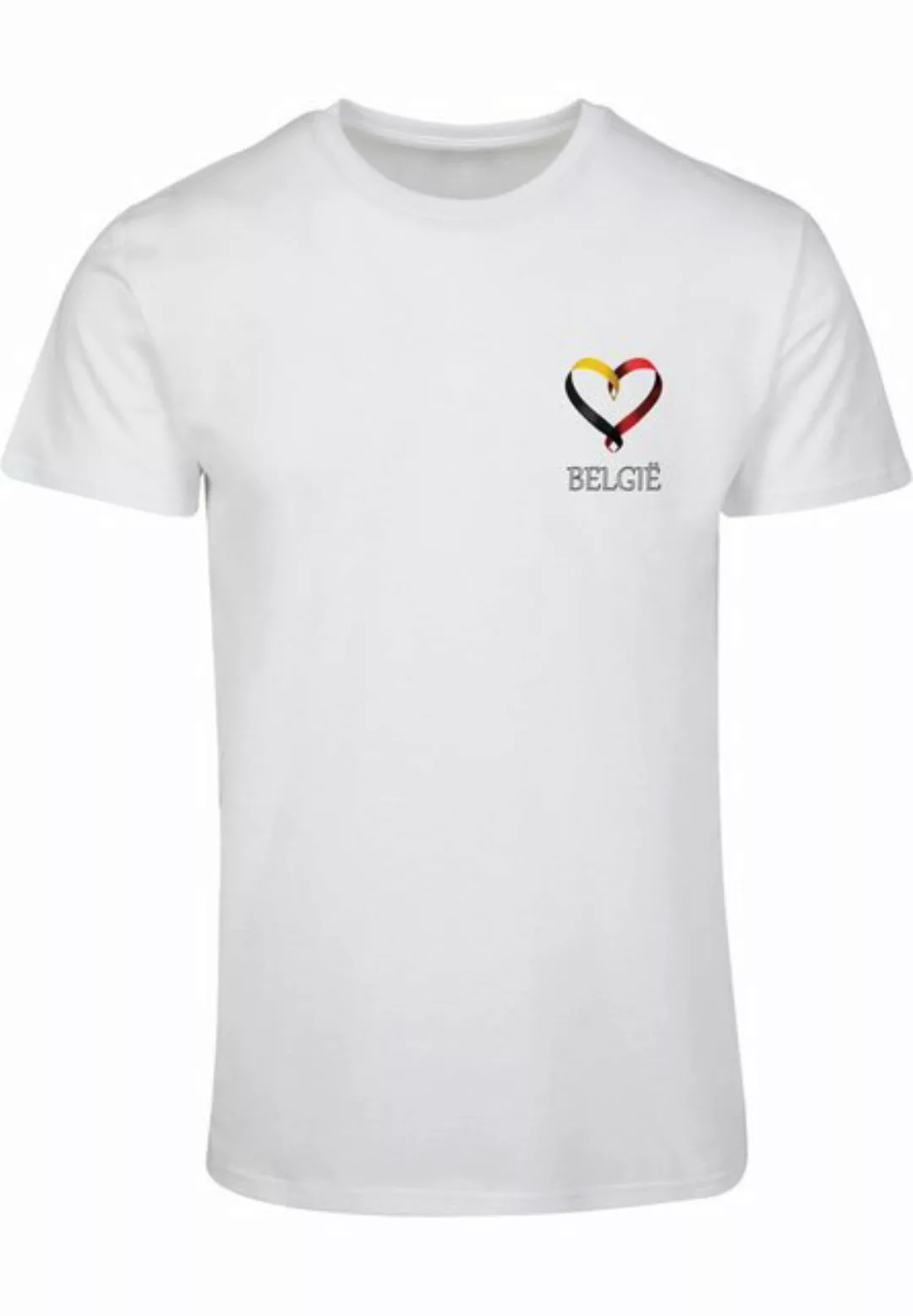 Merchcode T-Shirt Merchcode Merchcode Football - Belgium T-shirt (1-tlg) günstig online kaufen