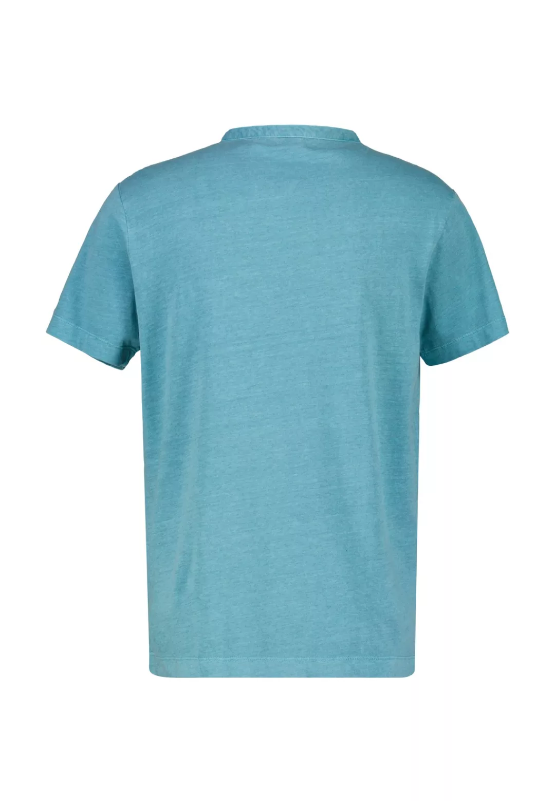 LERROS Kurzarmshirt "LERROS Serafino-Shirt in Melangequalität" günstig online kaufen