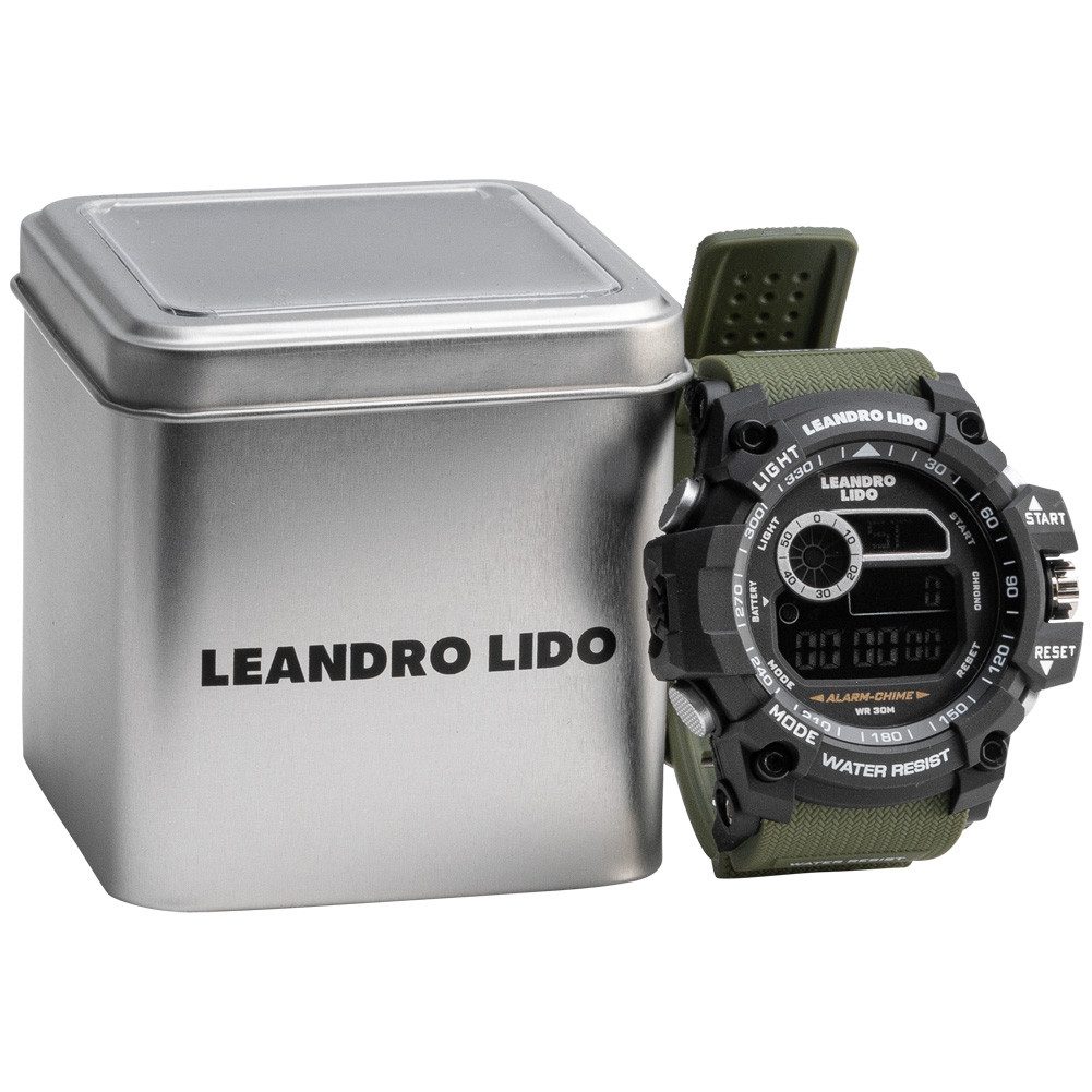 LEANDRO LIDO Sportuhr Unisex Sport Uhr, günstig online kaufen