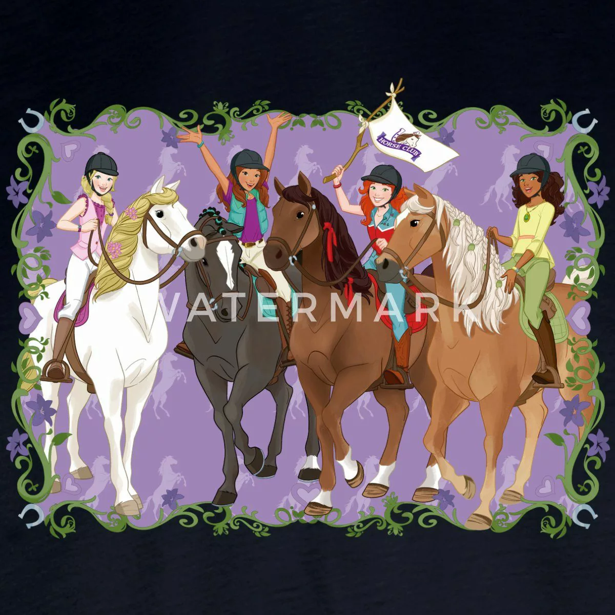 Spreadshirt T-Shirt Schleich Horse Club Lisa günstig online kaufen