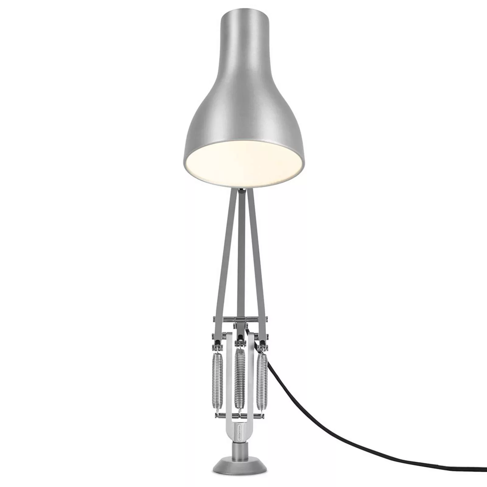 Anglepoise Type 75 Tischlampe Schraubfuß silber günstig online kaufen