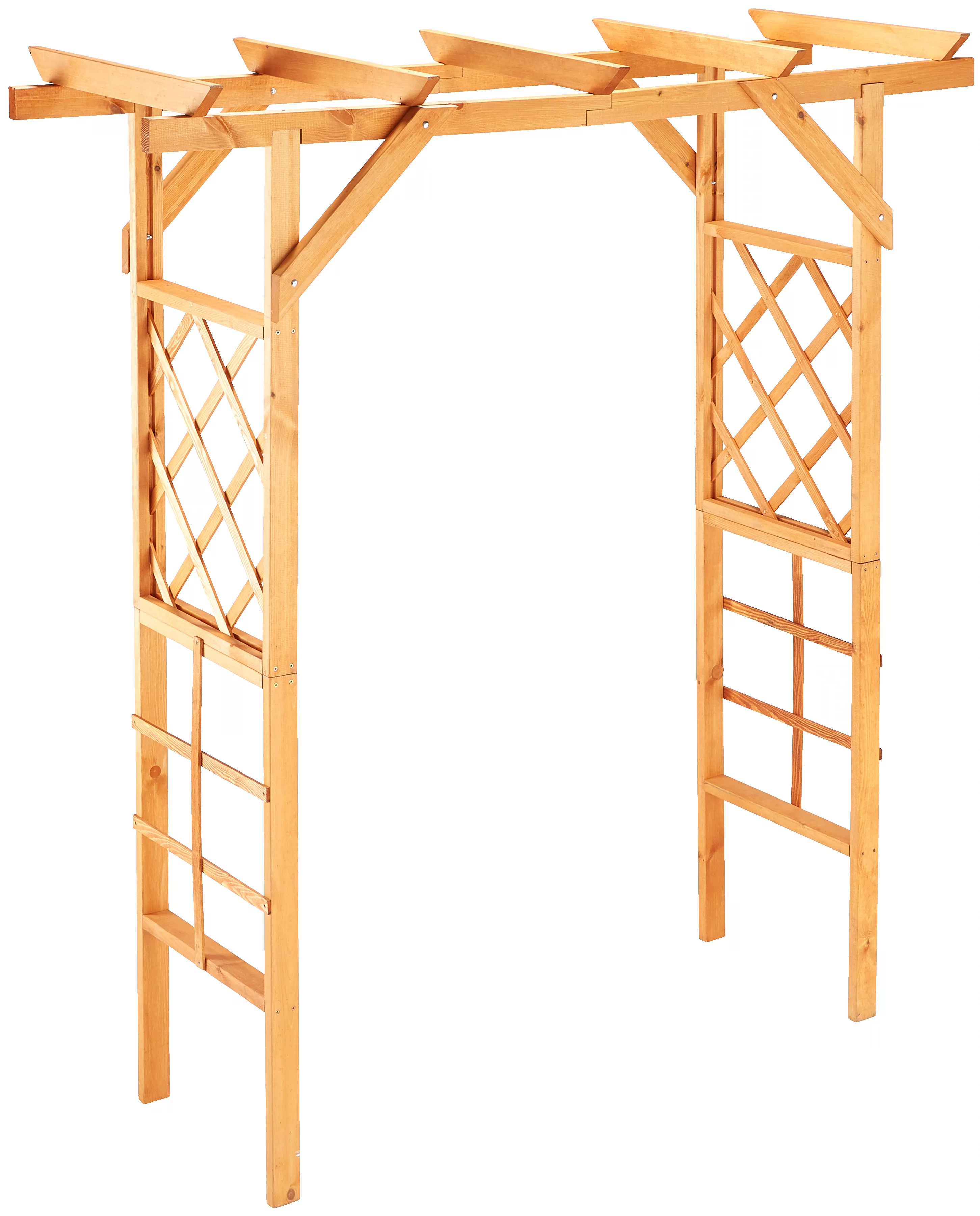 promadino Rosenbogen "Pergola Ben", BxTxH: 200x65x208 cm, anthrazit günstig online kaufen