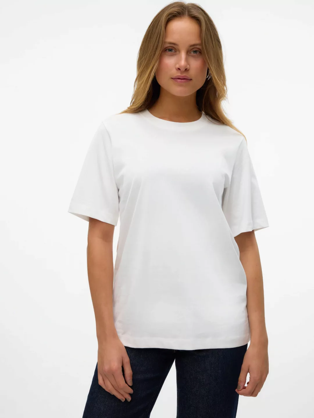 Vero Moda T-Shirt VMDEMI (1-tlg) Plain/ohne Details günstig online kaufen