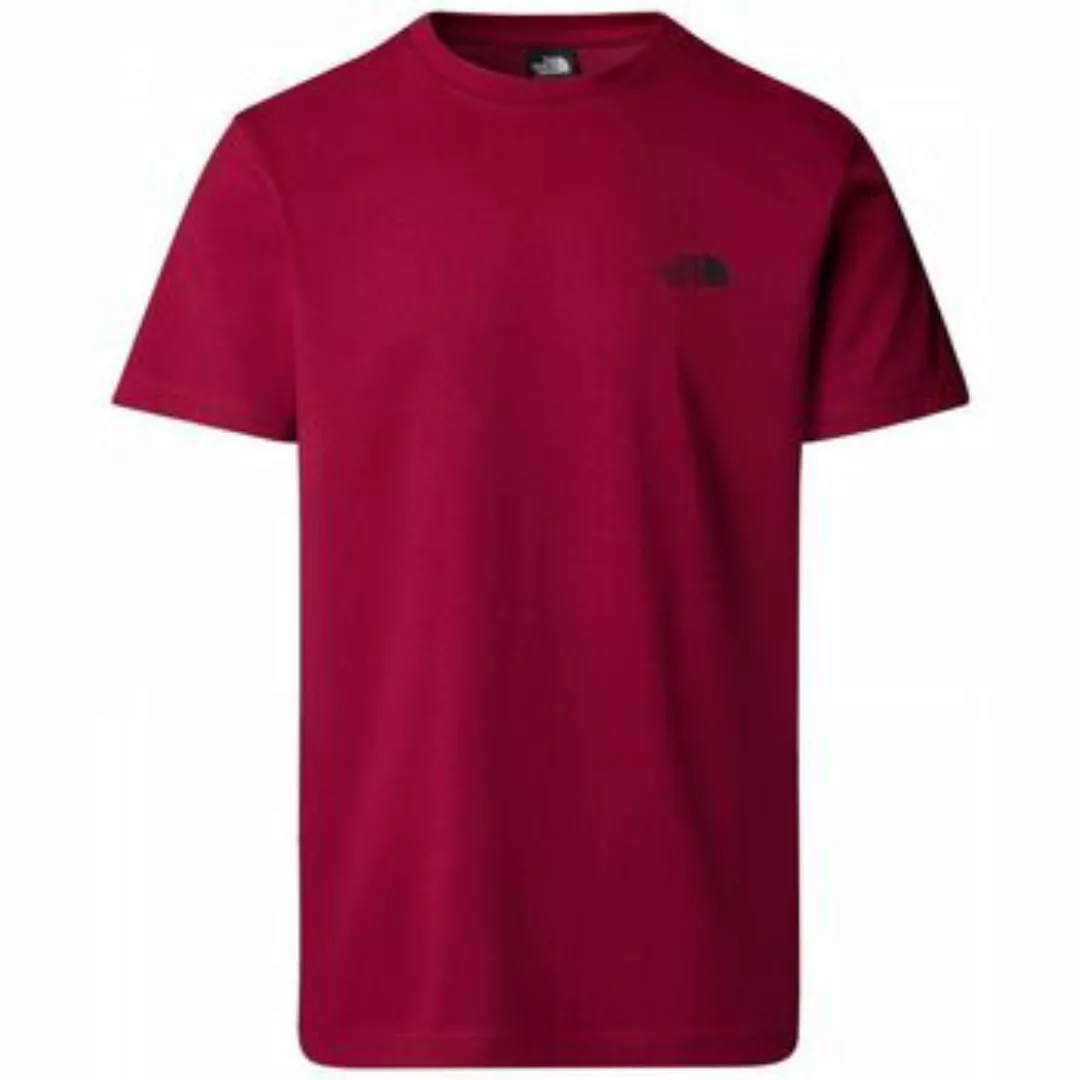 The North Face  T-Shirts & Poloshirts NF0A87NG M SS SIMPLE DOME-1IX BEETROO günstig online kaufen