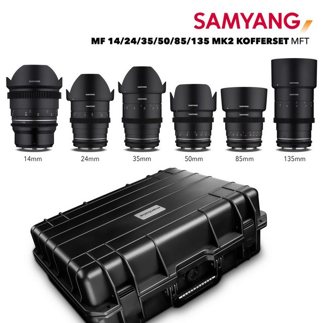 Samyang MF 14/24/35/50/85/135 MK2 Koffer MFT Objektiv günstig online kaufen