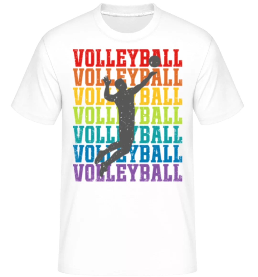 Volleyball Retro Man · Shirtinator Männer T-Shirt günstig online kaufen