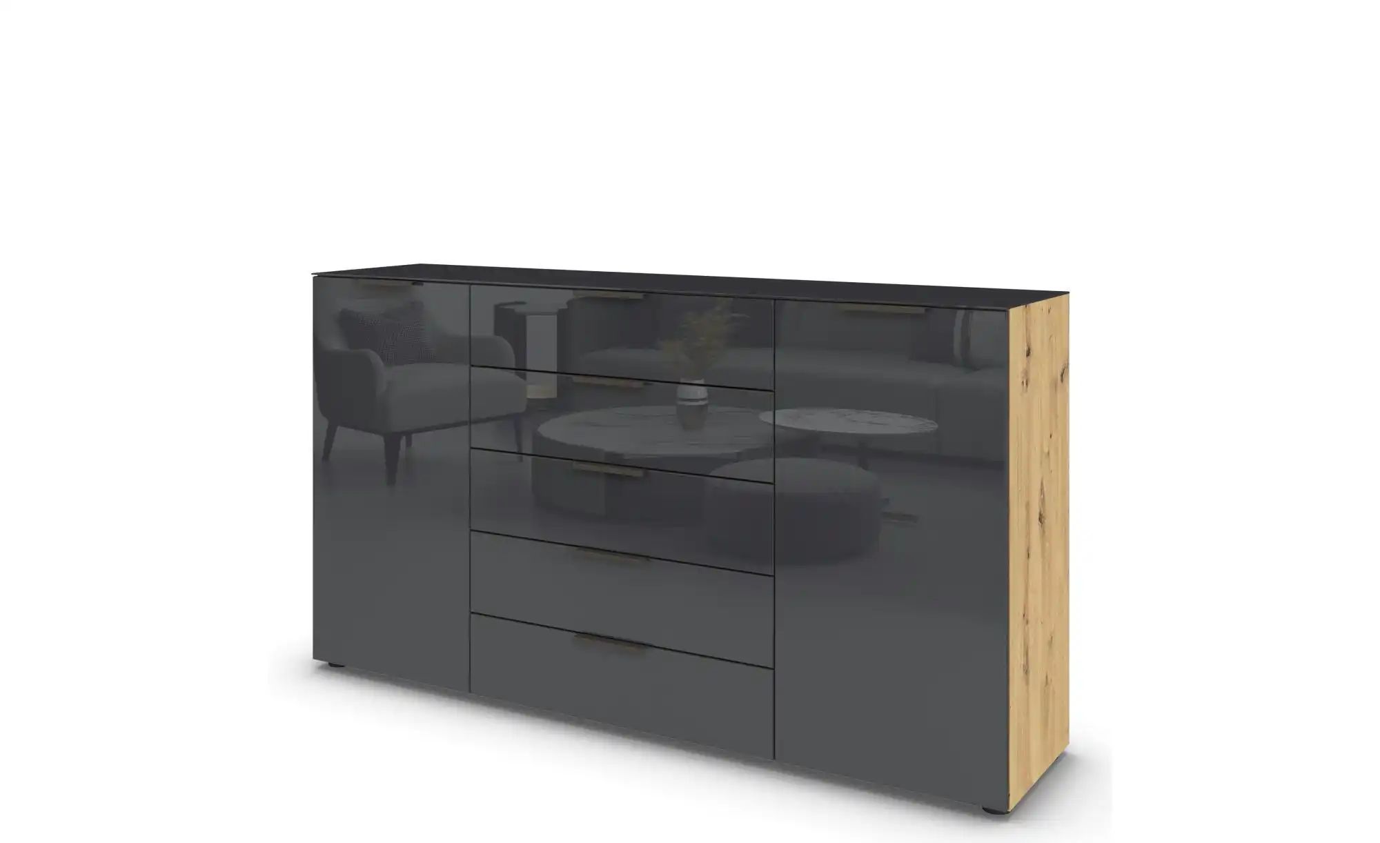 Sideboard ¦ holzfarben ¦ Maße (cm): B: 180 H: 99 Kommoden & Sideboards > Si günstig online kaufen