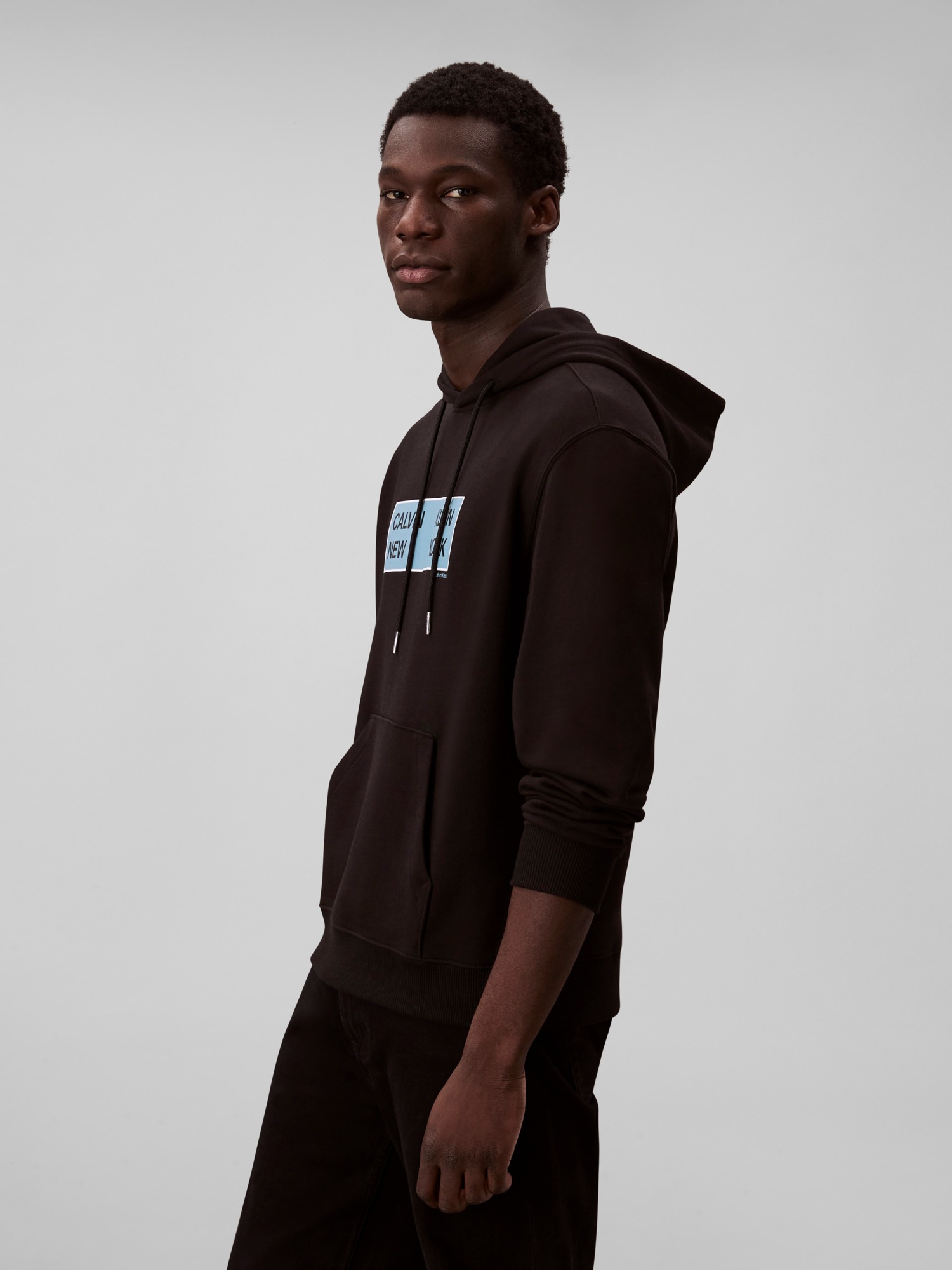 Calvin Klein Jeans Kapuzensweatshirt "LS EU 350TERRY CKNY BOX GRAPHIC", Mit günstig online kaufen