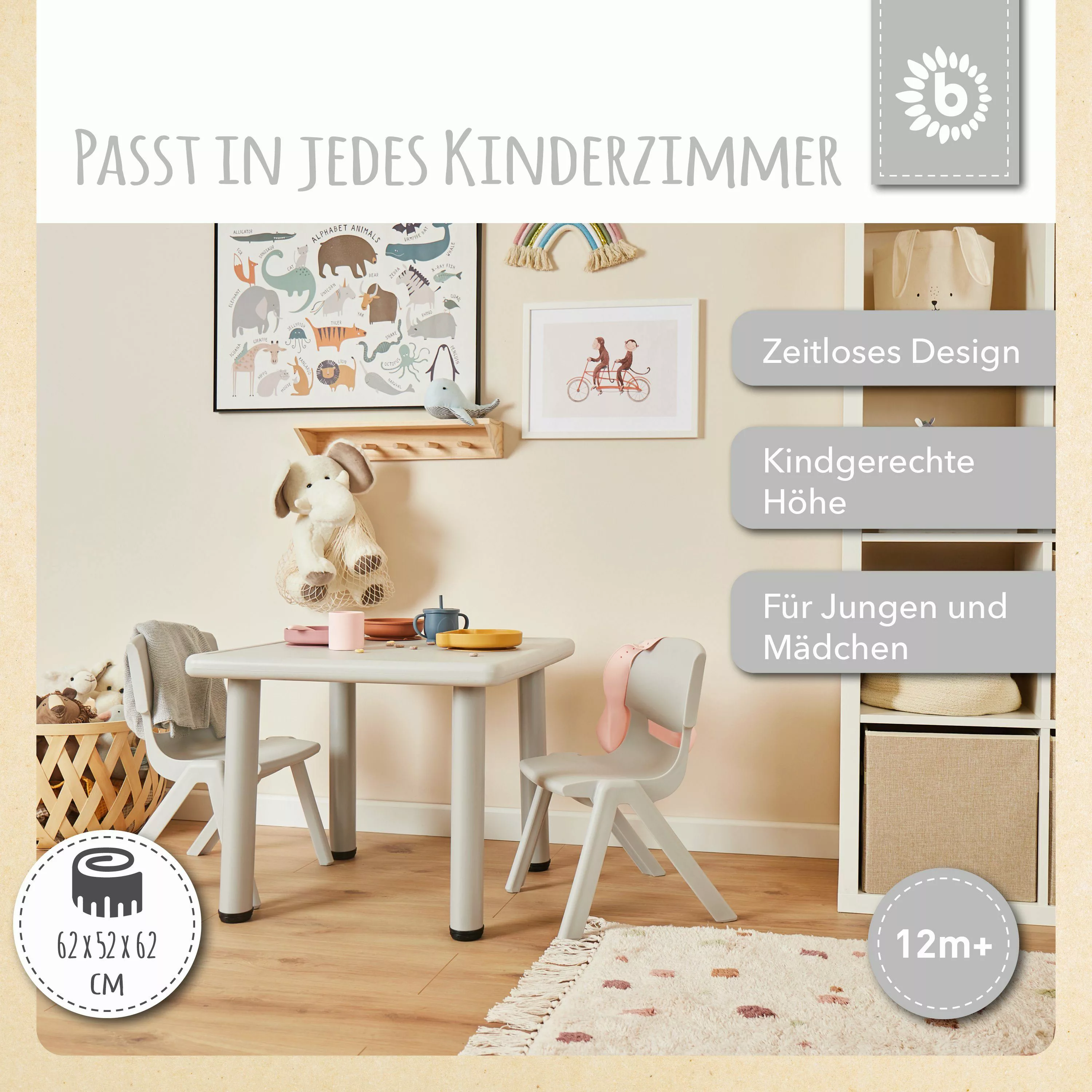 BIECO Kindertisch Bieco Tisch für Kinder günstig online kaufen