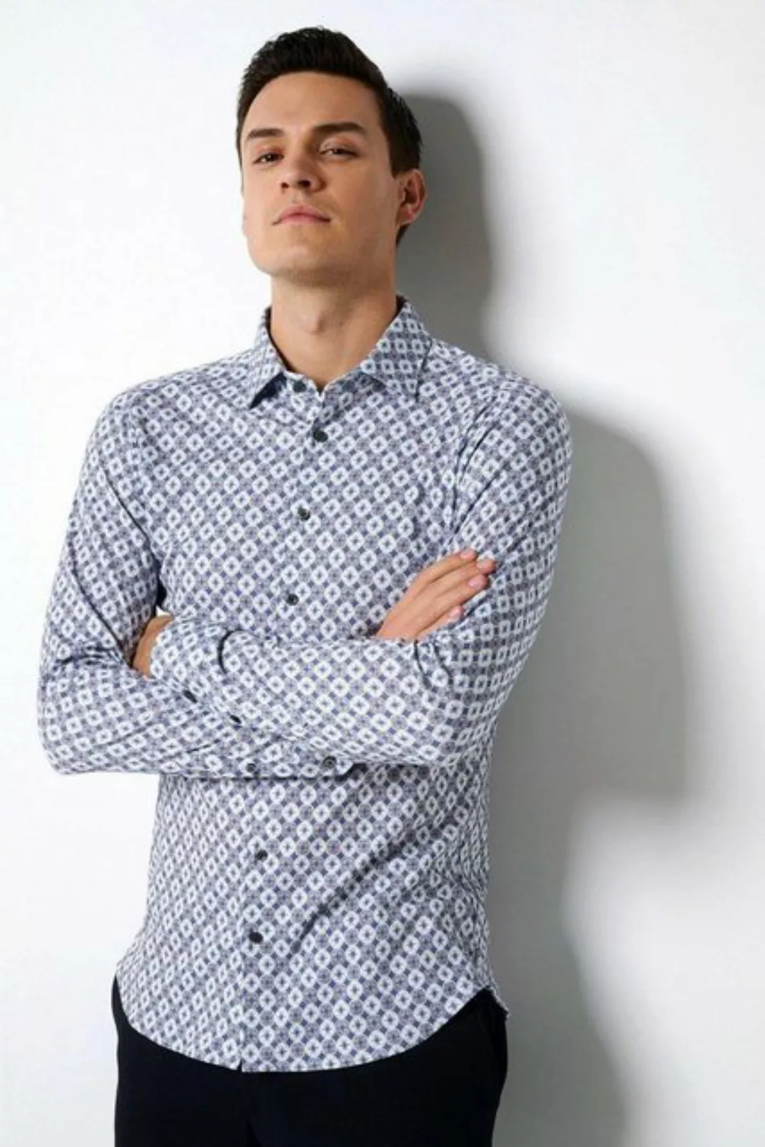 Desoto Langarmhemd DESOTO Kent 1/1 günstig online kaufen