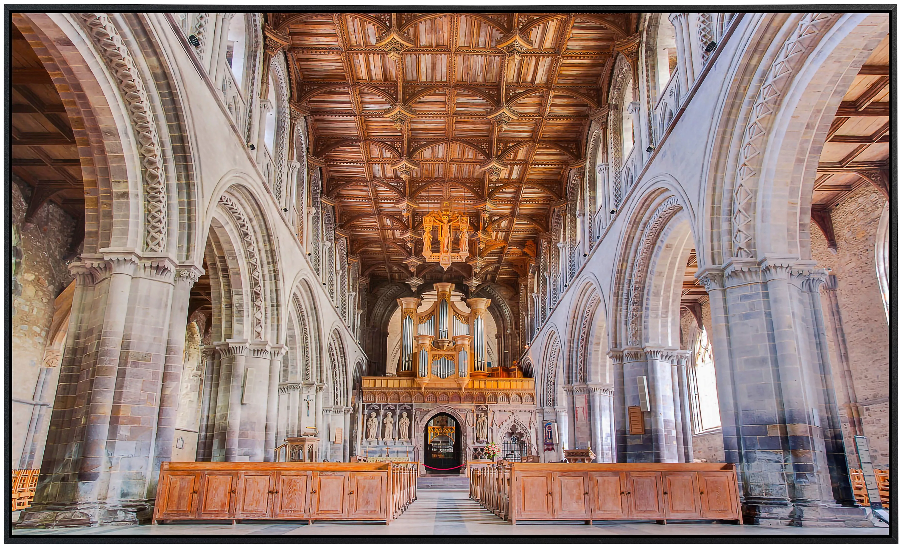 Papermoon Infrarotheizung »St. Davids Kathedrale«, sehr angenehme Strahlung günstig online kaufen