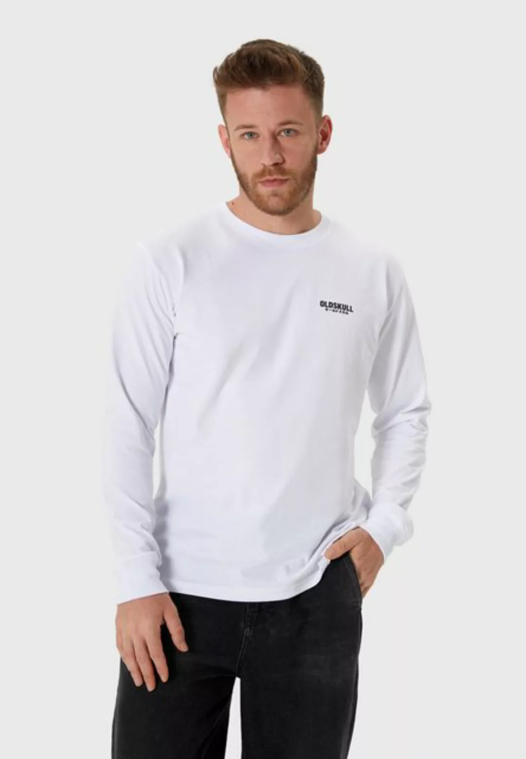 Oldskull Langarmshirt Basic Osk Logo günstig online kaufen