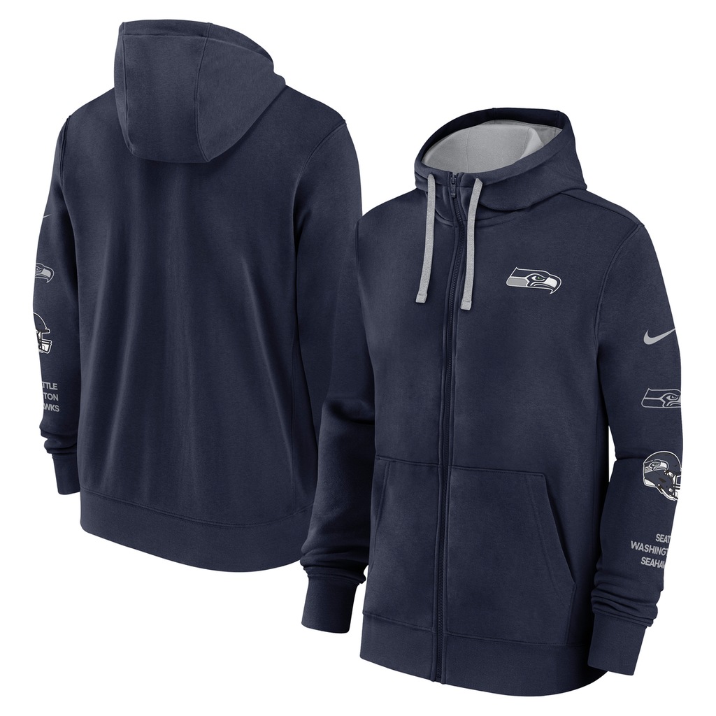 Nike Kapuzenpullover "Nike Hoodie Seattle Seahawks Nike Full-Zip Fleece" günstig online kaufen