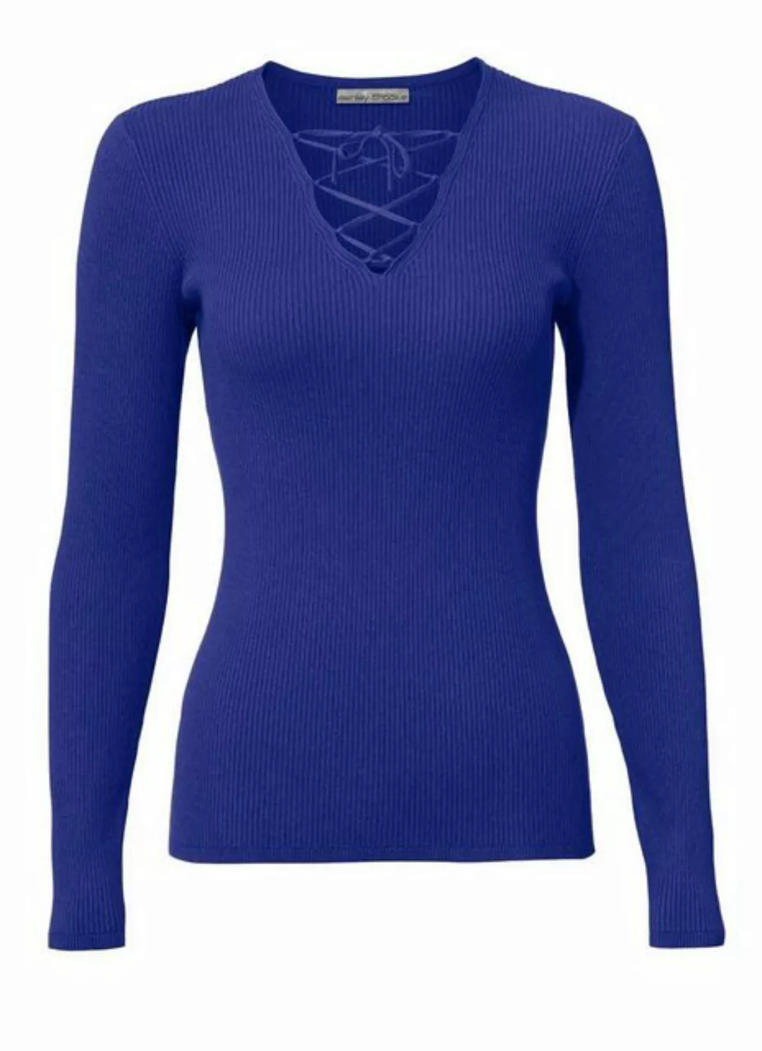 Ashley Brooke by heine Wickelpullover Ashley Brooke Damen Designer-Rippenpu günstig online kaufen