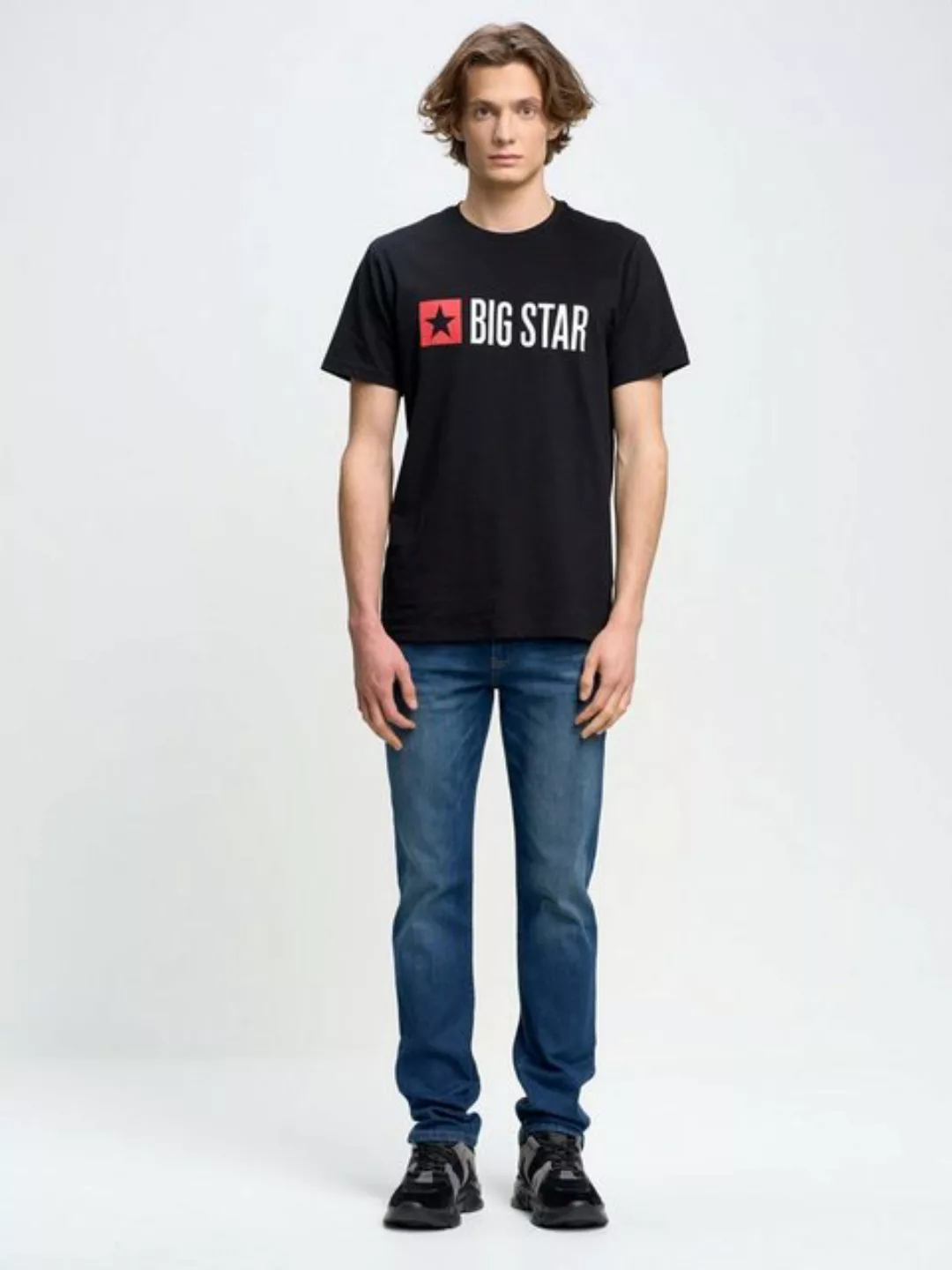 BIG STAR T-Shirt QUADO schwarz günstig online kaufen