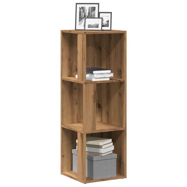 vidaXL Aktenschrank Eckregal Artisan-Eiche 33x33x100 cm Holzwerkstoff günstig online kaufen