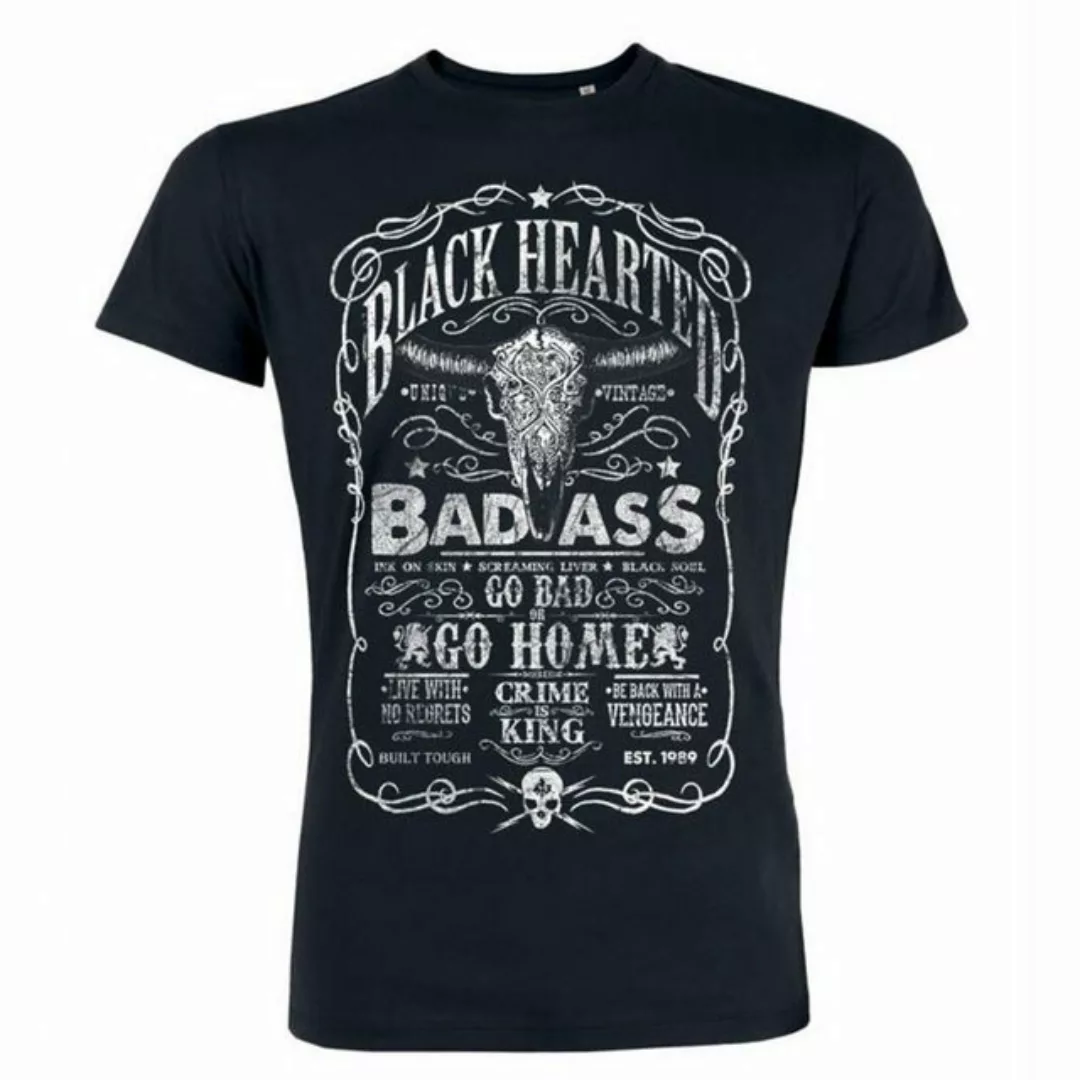 JACK'S INN 54 Kurzarmshirt Bad Ass T-Shirt günstig online kaufen