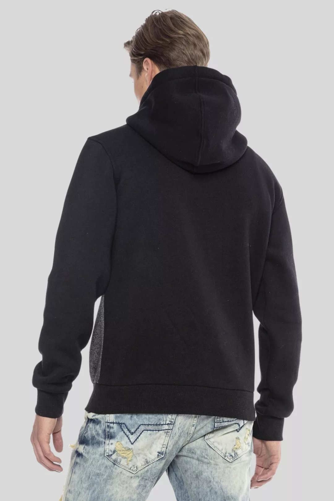 Cipo & Baxx Kapuzenpullover "Sweatshirts", (1 tlg.), im Kontrast-Look günstig online kaufen