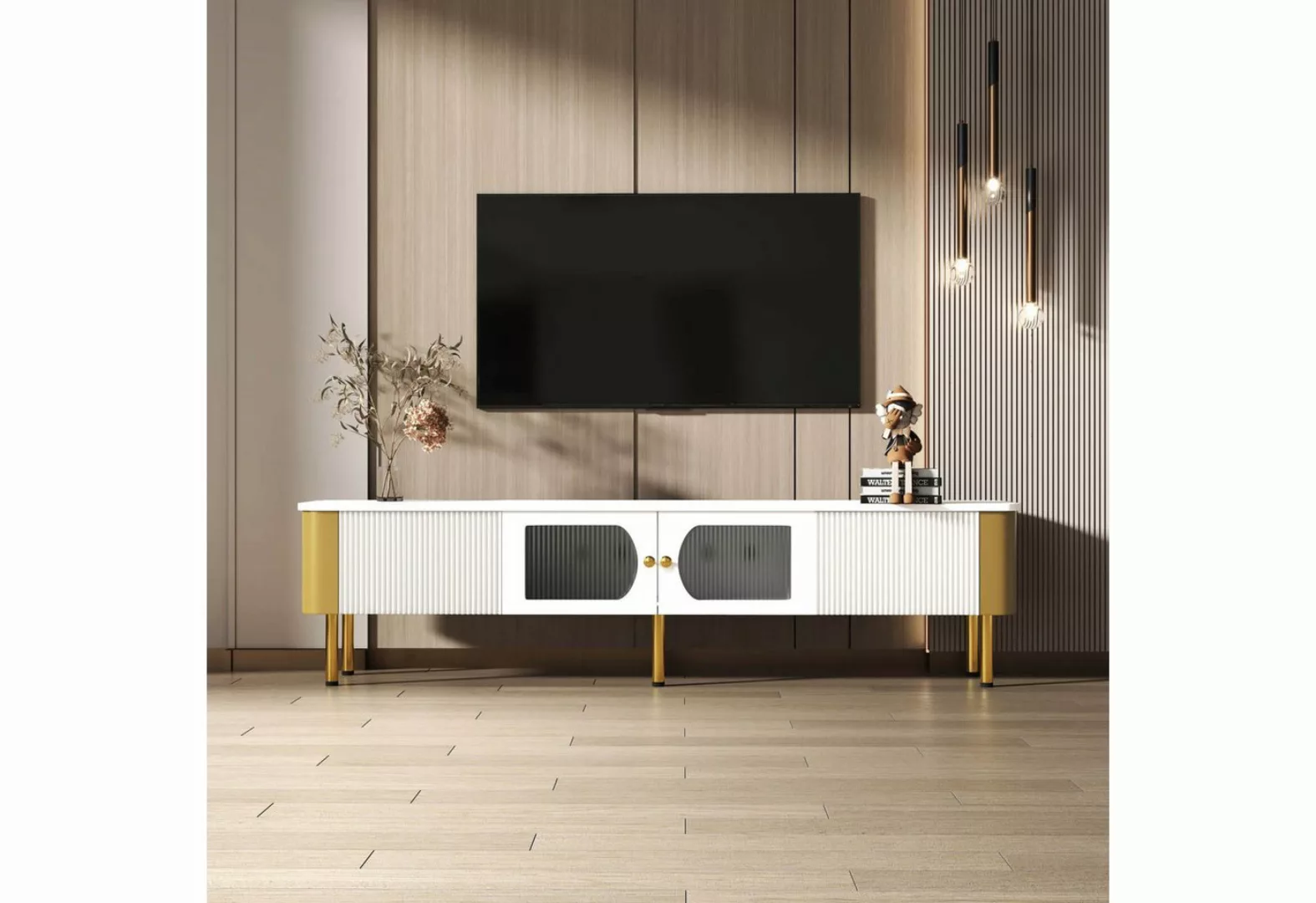 Furnishings Home TV-Schrank Lowboard 170cm 1x Fach 2x Schubladen 2x Türen ( günstig online kaufen