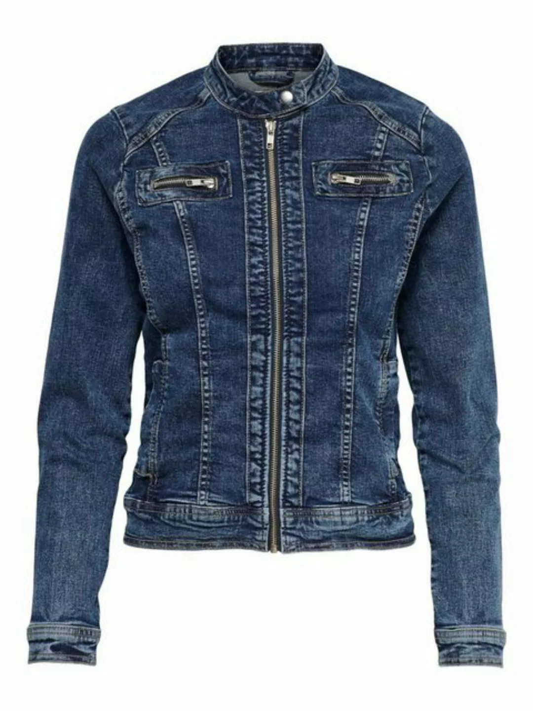 ONLY Jeansjacke "ONLTIA BANDIT BIKER JACKET BEX072" günstig online kaufen