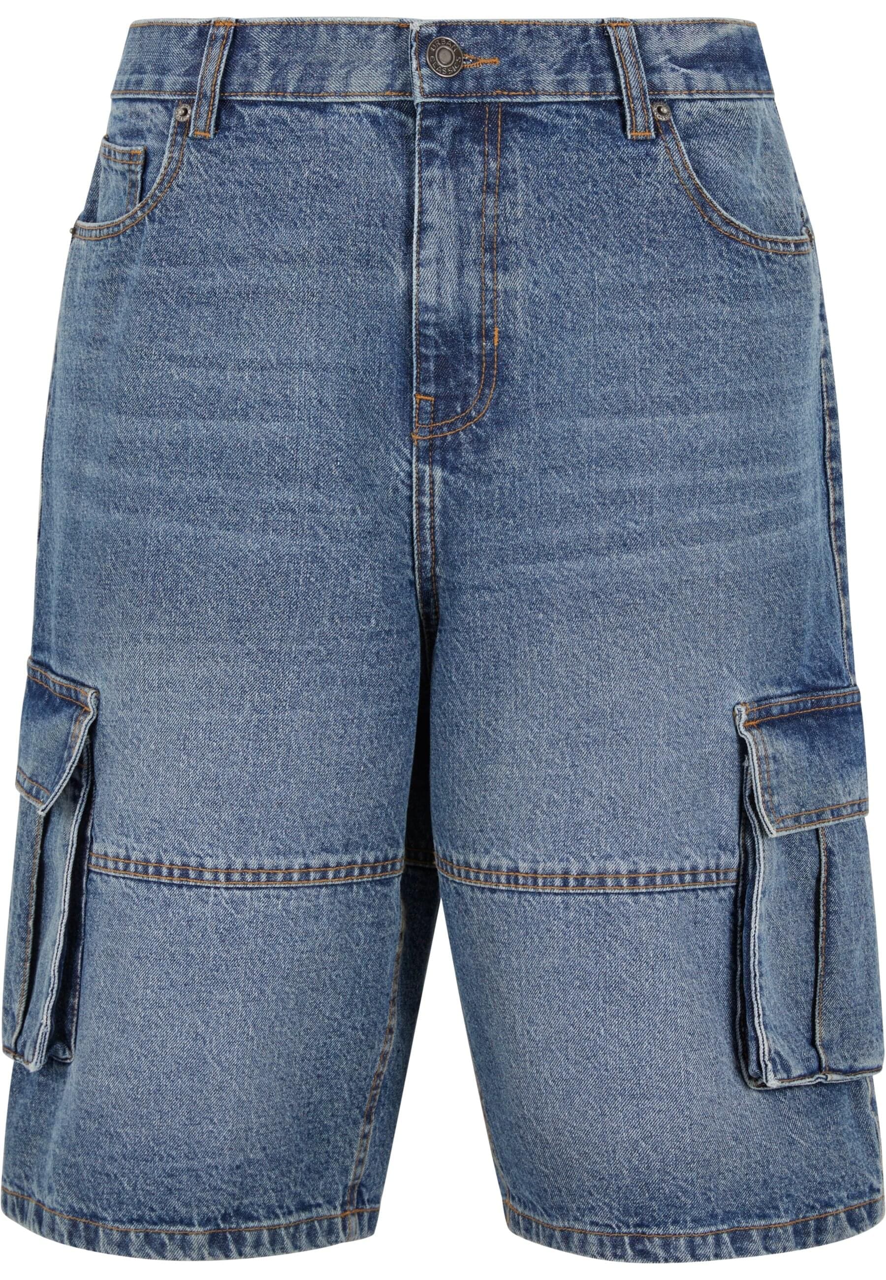 URBAN CLASSICS Shorts "Urban Classics Relaxed Denim Cargo Shorts", (1 tlg.) günstig online kaufen