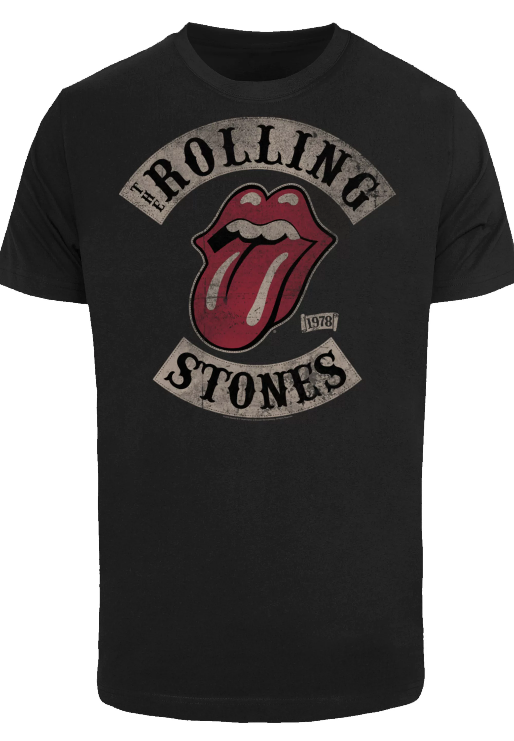 F4NT4STIC T-Shirt "The Rolling Stones Tour 78", Premium Qualität günstig online kaufen