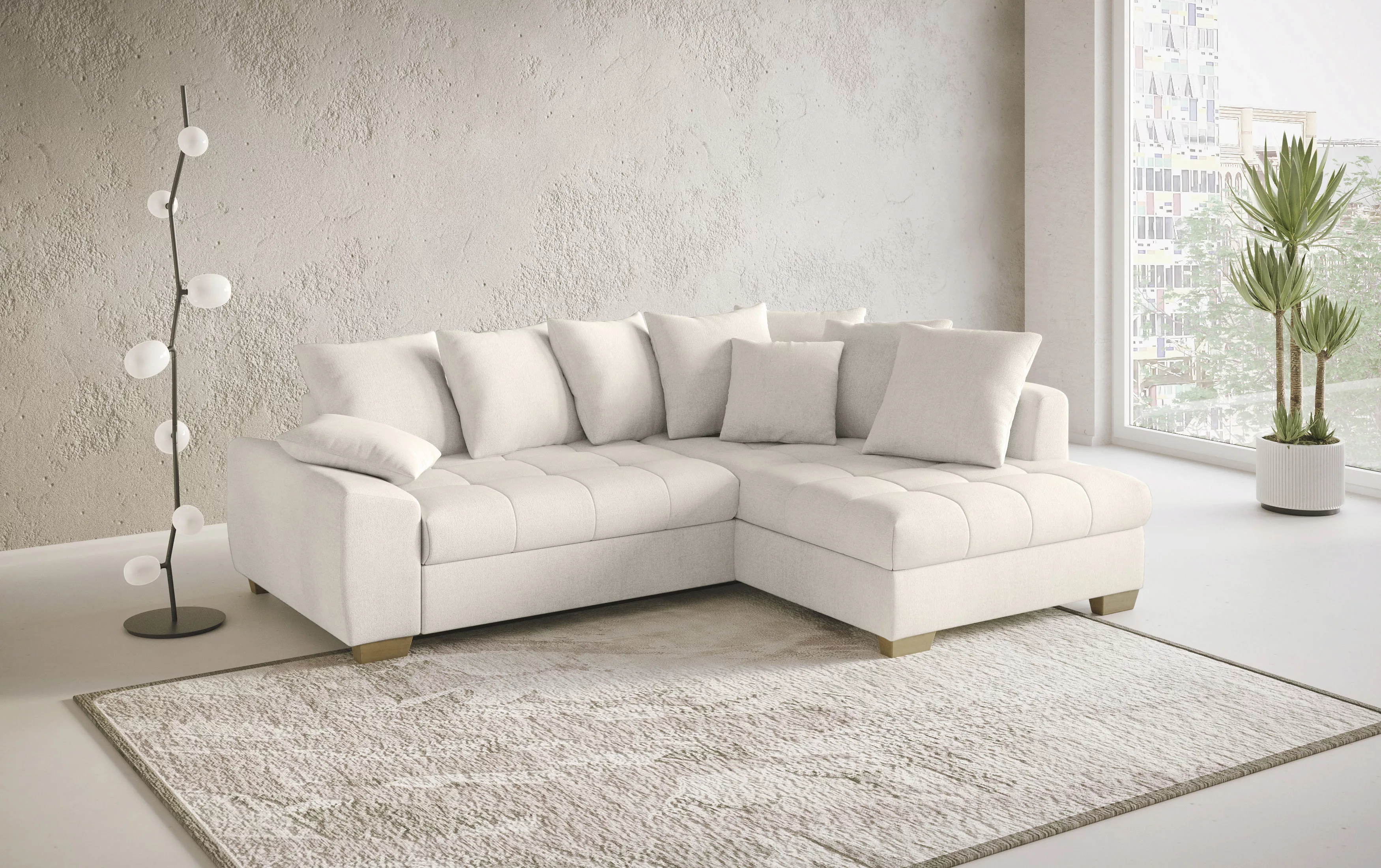 Mr. Couch Ecksofa "Nikita II, L-Form, bis 140kg pro Sitzplatz belastbar", m günstig online kaufen