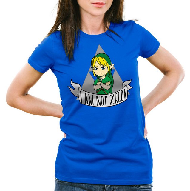 style3 T-Shirt I am not Zelda link hyrule gamer zelda link nintendo günstig online kaufen