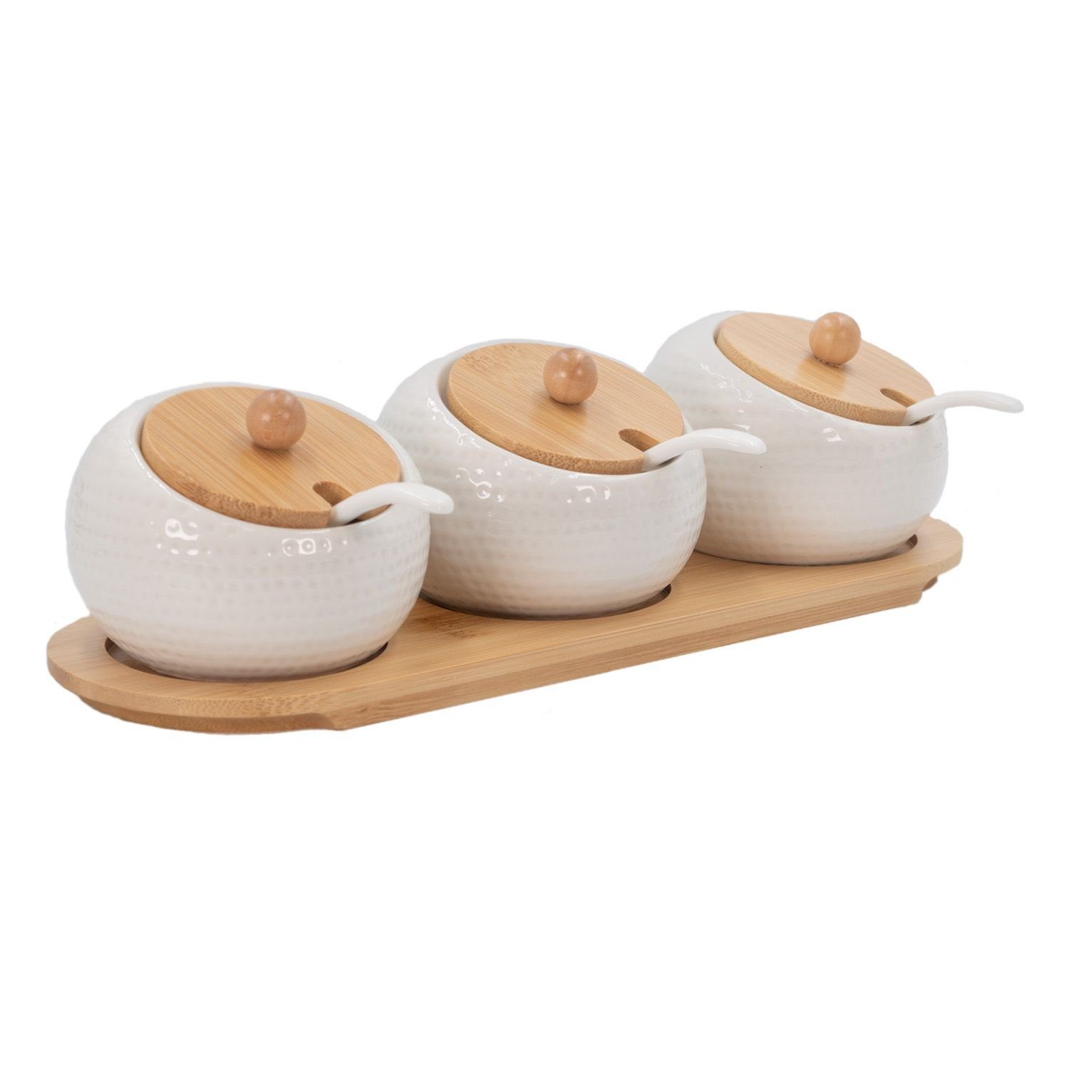 Intirilife Gewürzboard, 10-tlg., 3er Set Gewürzdosen günstig online kaufen