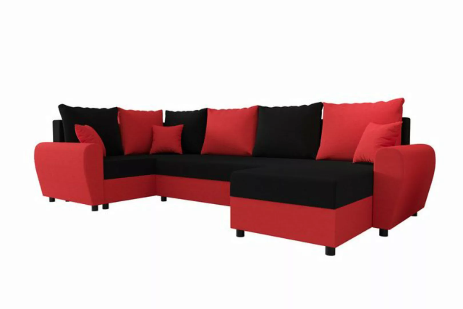 ALTDECOR Wohnlandschaft FION-LONG, Couch mit Schlaffunktion, Wohnzimmer - E günstig online kaufen