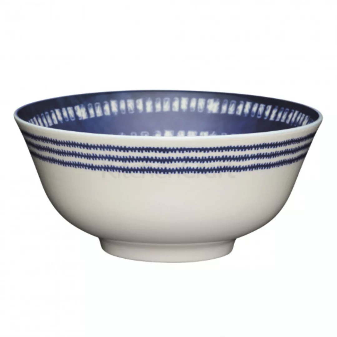 KitchenCraft Schüsseln, Schalen & Platten Bowl Blue Tile 15,7 cm (blau) günstig online kaufen