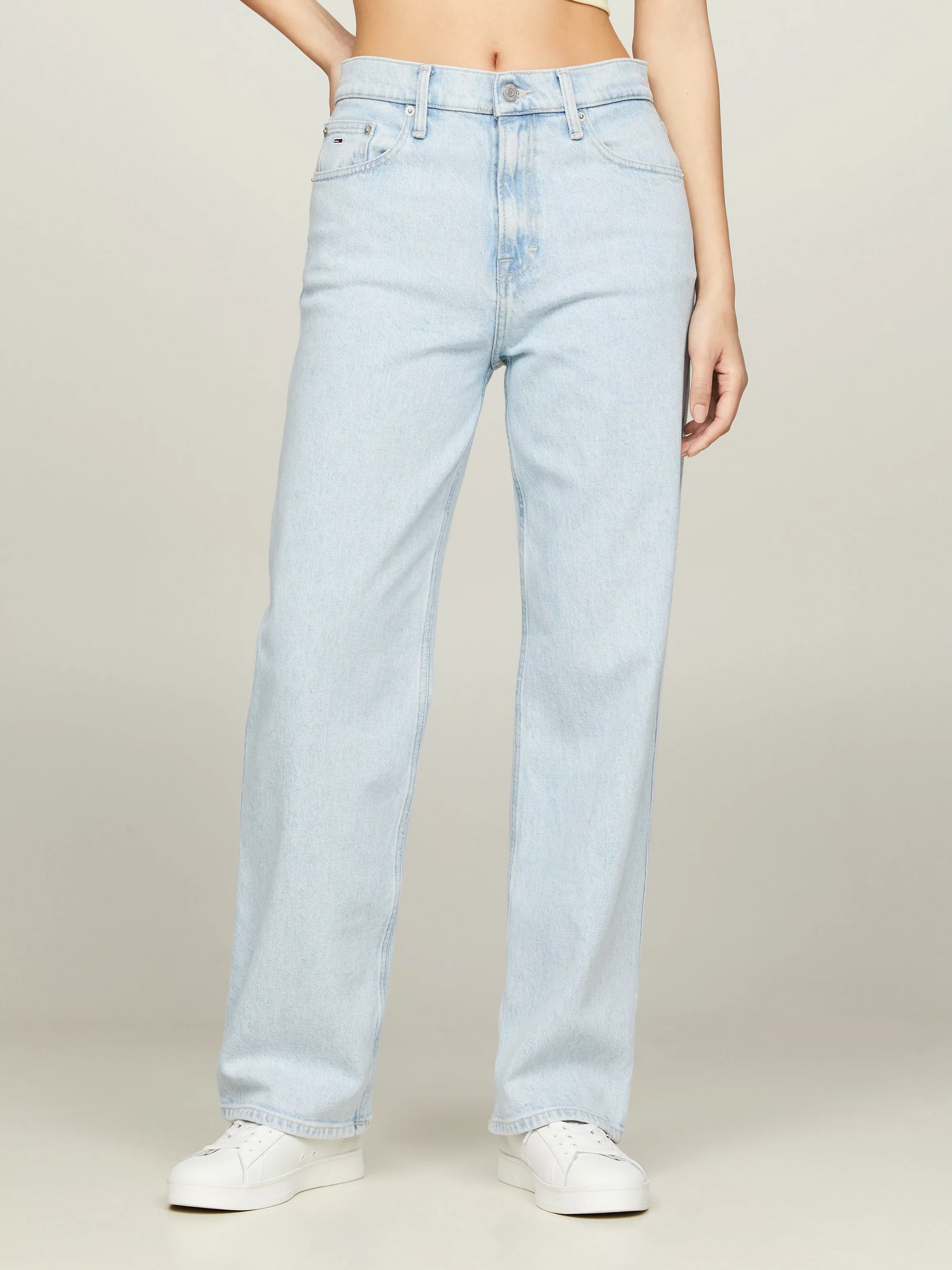 Tommy Jeans Weite Jeans "BETSY MD LS CG4136", im Five Pocket Style günstig online kaufen