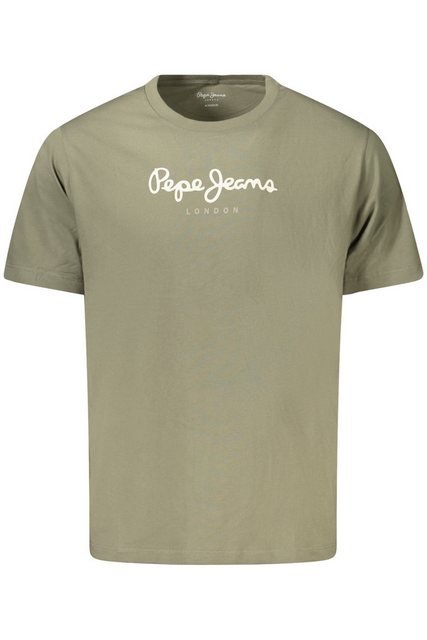 Pepe Jeans T-Shirt Grünes Herren T-Shirt, Regular Fit, Print, aus günstig online kaufen