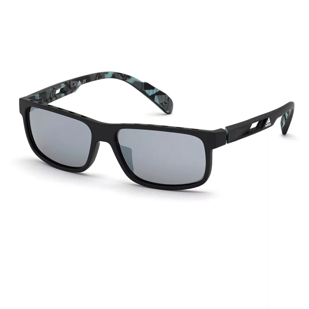 Adidas Sp0023 Sonnenbrille Mirror Grey/CAT3 Matte Black / Grey günstig online kaufen