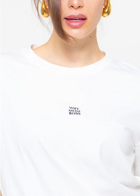 SASSYCLASSY Oversize-Shirt Lockeres T-Shirt mit Rundhalsausschnitt Oversize günstig online kaufen