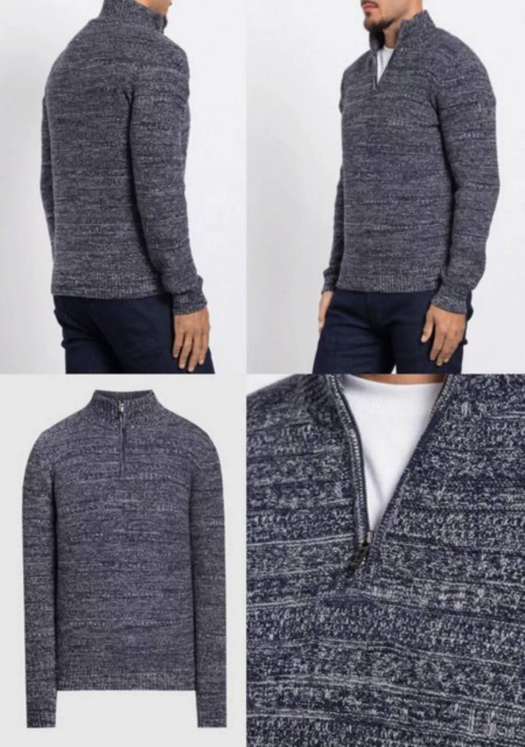 Loro Piana Strickpullover LORO PIANA Cashmere Pullover Knitted Half Zip Swe günstig online kaufen