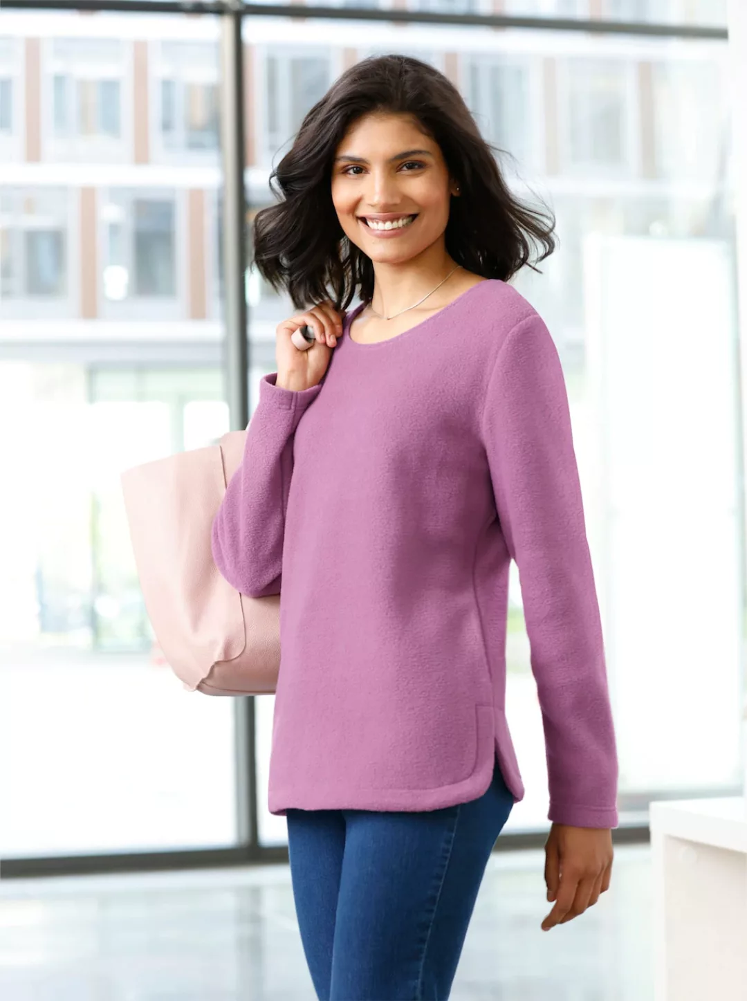 Classic Basics Fleeceshirt "Fleece-Shirt", (1 tlg.) günstig online kaufen
