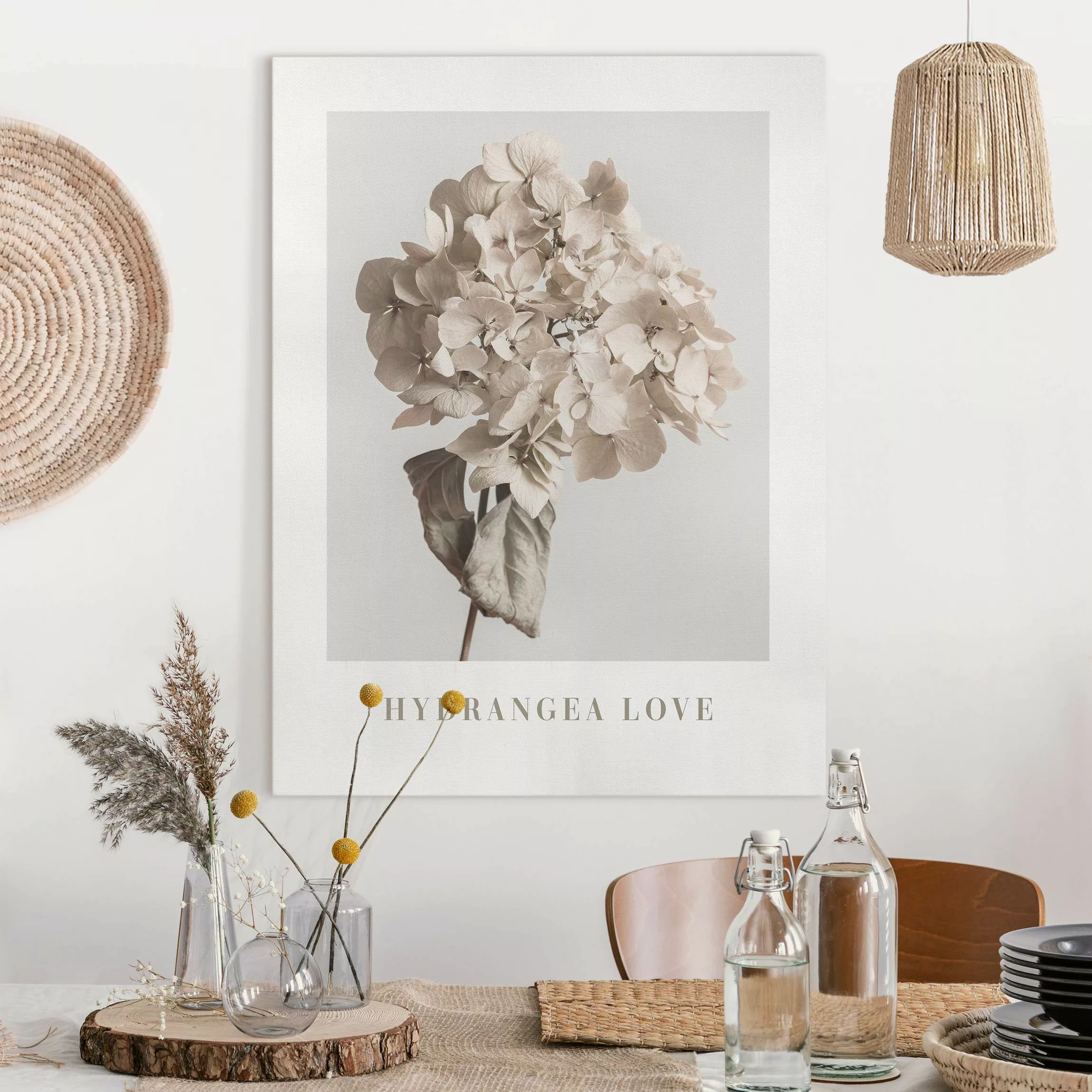 Leinwandbild Hydrangea Love günstig online kaufen