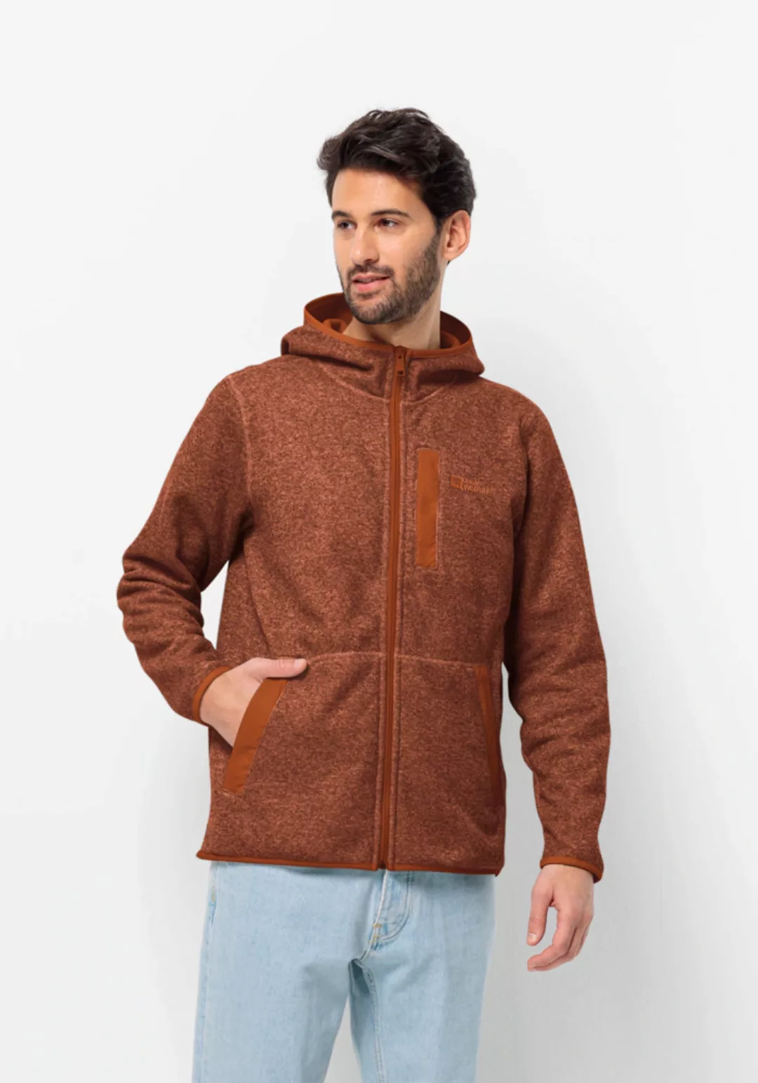 Jack Wolfskin Fleecejacke "TANNENSPUR HOODED JKT M", mit Kapuze günstig online kaufen