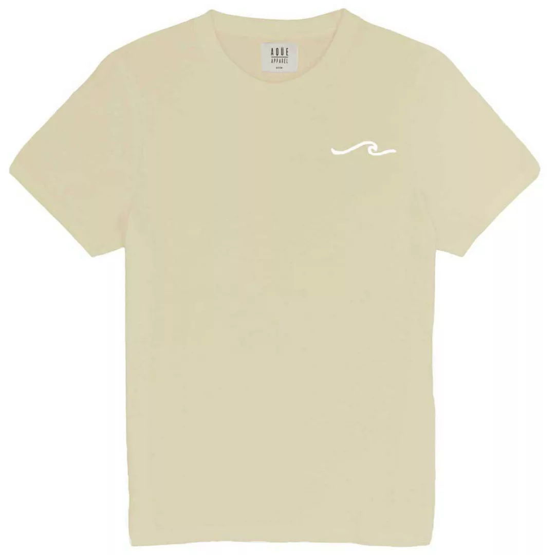 AqÜe Apparel Wave Kurzärmeliges T-shirt S Light Sand günstig online kaufen