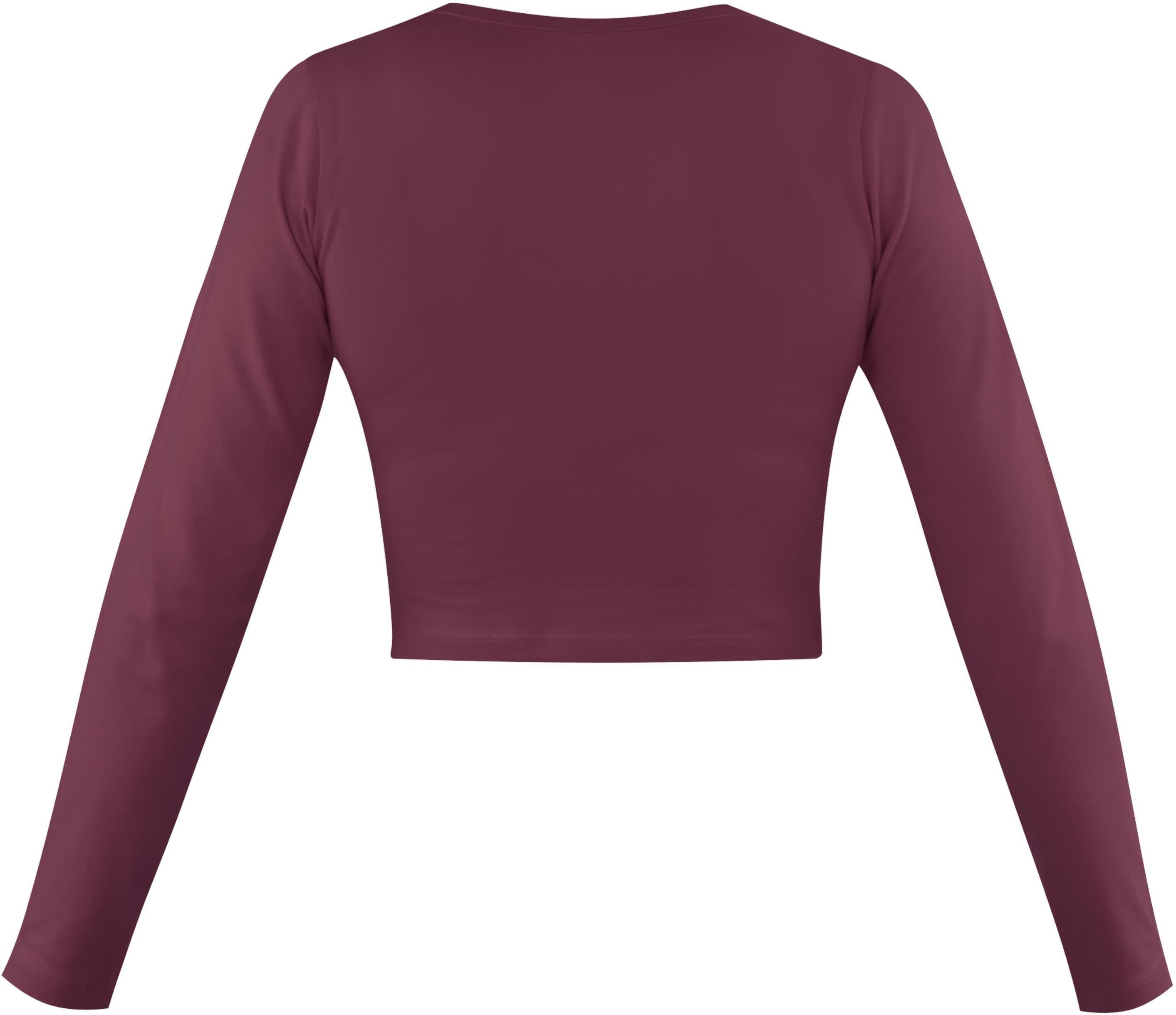 Janice Langarmshirt 2 x Damen crop günstig online kaufen