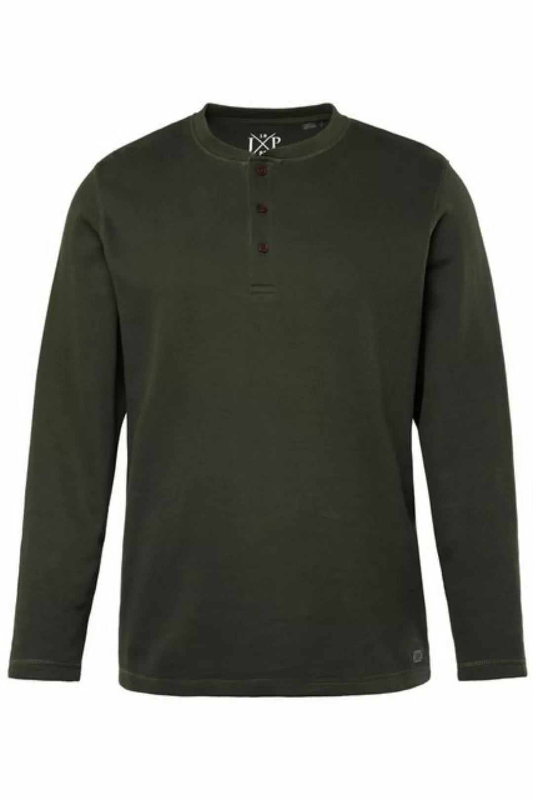 JP1880 T-Shirt JP 1880 Henley Langarm Piqué bis 8 XL günstig online kaufen