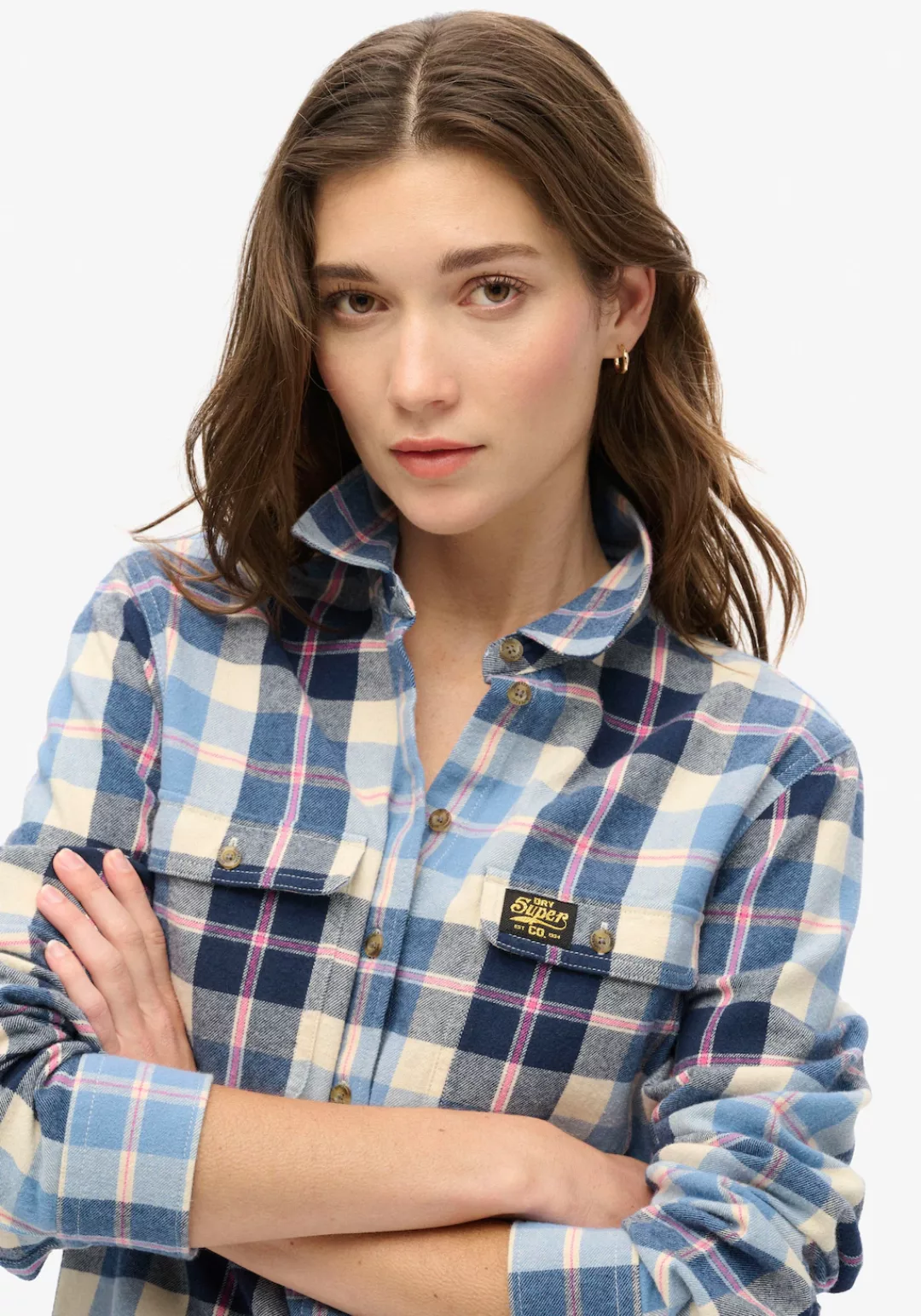 Superdry Flanellbluse "LUMBERJACK CHECK FLANNEL SHIRT" günstig online kaufen