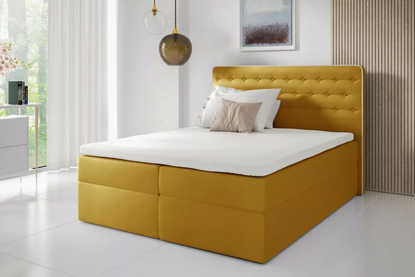99rooms Boxspringbett Aladin (Schlafzimmerbett, Bett), Design günstig online kaufen