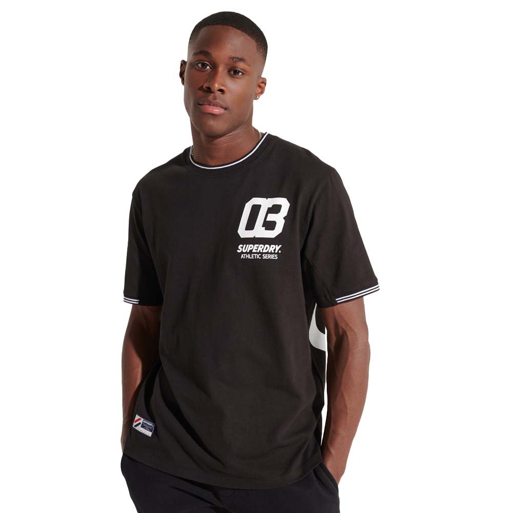Superdry Code Strikeout Kurzärmeliges T-shirt XL Black günstig online kaufen