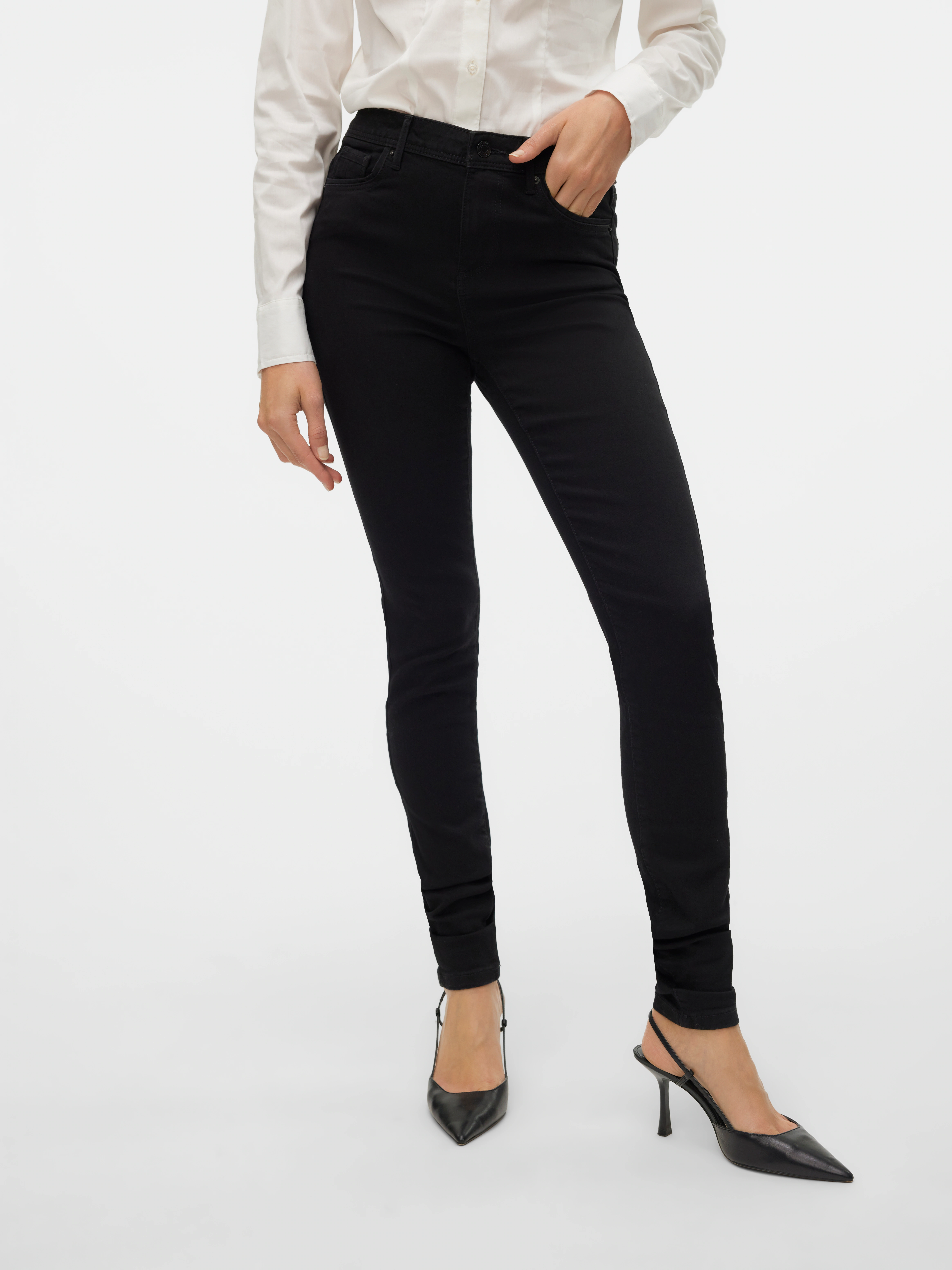 Vero Moda Skinny-fit-Jeans "VMTATIANA MR S PIPING JEANS" günstig online kaufen